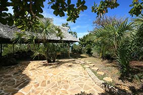bar and restaurant of the fishing lodge