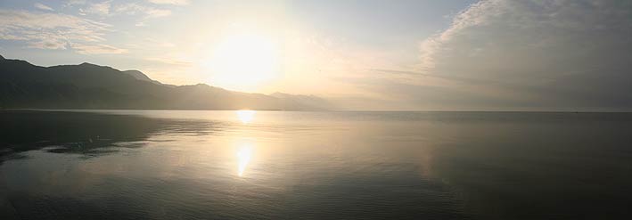 sunrise at Matema beach