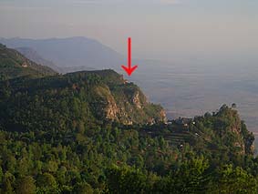 view on Irente and "Usambara wonder"